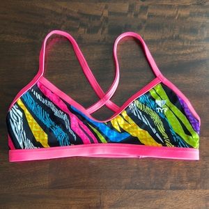 TYR Swim Top Small Multicolored